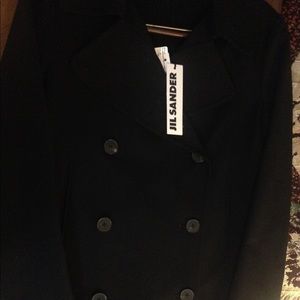 Jil Sander Double-Breasted Coat